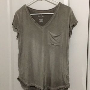 Olive Green Short Sleeve Tee